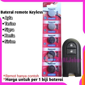 Baterai remote mobil SIGRA TERIOS AYLA XENIA Batre remot keyless SIRION