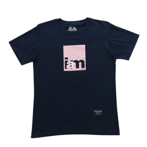 Anyway Kaos Pendek "i am" Navy 578