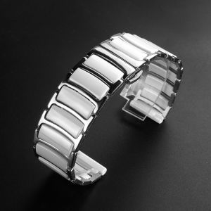 Ceramics Strap For Amazfit Active Max Smart Watch Band Luxury Stainless Steel Business Bracelet