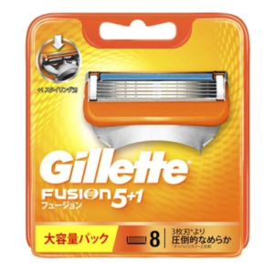 Vỉ  8 Lưỡi Dao Cạo Râu Gillette Fusion ProGlide 5+1 - Nhật Bản