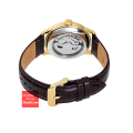 Đồng hồ đeo tay nam dây da Orient Automatic Bambino 38mm RA-RA-AC0M01S30B đường kính mặt 38mm, chống nước 30m,  lên cót tay trữ cót 40 tiếng Tiktakus ( RA-AC0M01S10B ). 