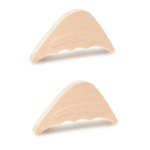 1 Pair Soft Foam Insole High Heel Shoes Pad Cushion Forefoot Insert Toe Plug Foot Heel Protector
