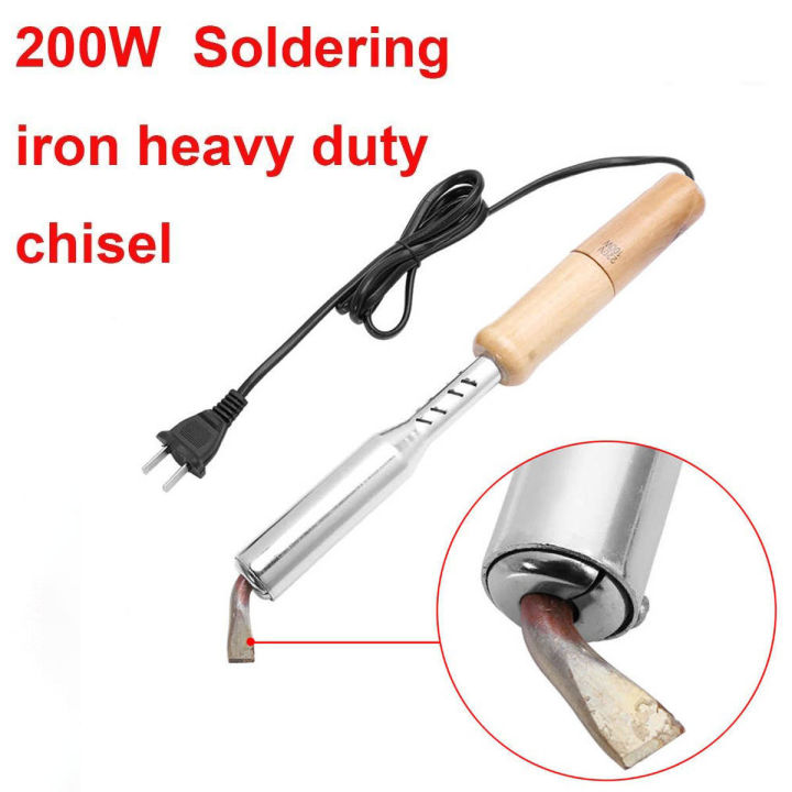 🚀ส่งเร็ว🚀หัวแร้งเชื่อมสังกะสี หัวแร้งบัดกรี 300W 220V หัวแร้งไฟฟ้า ...
