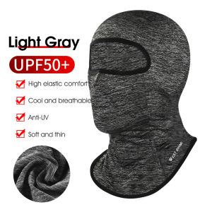 WEST BIKING Summer Sport Cycling Cap Breathable Anti-UV Bicycle Face Mask Balaclava Windproof Ice Silk Cycling Headgear Men Women Bike Motocycle Head Cap