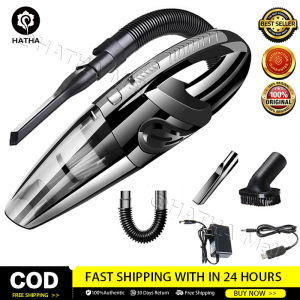 4 in 1 Car Vacuum Cleaner Heavy Duty High Power Rechargeable Wireless Portable Handheld Cordless Car Vacuum Cleaner Easy to Use Quick Charge Wet Dry Household 12W for Car Pet