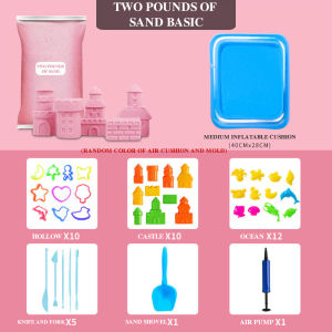 Washable space sand toys39 sand models and 2 pounds of sand setsafe colored sand for boys and girlsChildrens magic clay sand colored sand rubber sand