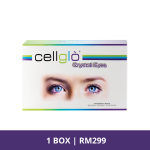 ✅ 有盒子 & 二维码 WITH BOX & QR CODE ✅ Cellglo Crystal Eyes 水晶眼睛 20 sachets x 7g (100% Original 正品)