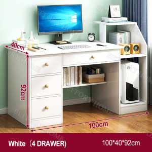 Computer Table Study table with drawer desktop desk student home office desk simple modern writing Table