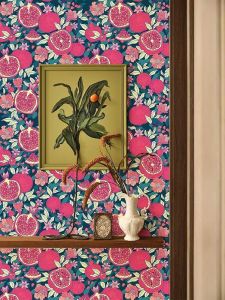 Vintage Wallpaper Floral Peel and Stick Pink Retro Wallpaper Victorian Wallpaper Self Adhesive Wallpaper for Bedroom Decorative Self Adhesive Shelf Drawer Liner