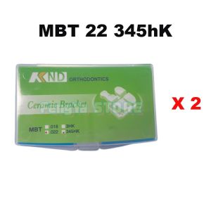 Dental Ceramic Brackets Mesh Base Split Clear Dentistry Ortho Materials