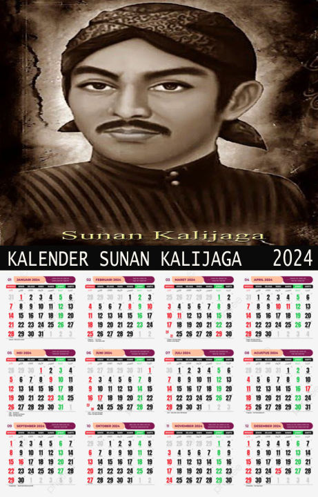 Kalender Tahun 2024 Motiv Photo ulama