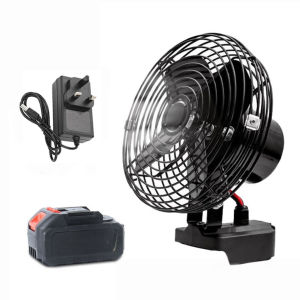 Kipas Camping Mini Bateri Tahan Lama 8 Inch Portable Camping Fan Cordless Rechargeable Fan for Home Outdoor