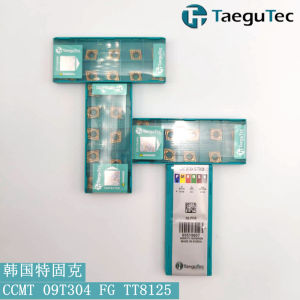 CCMT09T304FG CCMT09T308FG CCMT060204FG TT8125 CT3000 TT8115 TaeguTec Carbide Insert CCMT Inserts