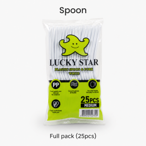 【25 pcs per pack】Disposable Spoon / Fork / Spork Cutlery reusable spoon kutsara Spoon and fork
