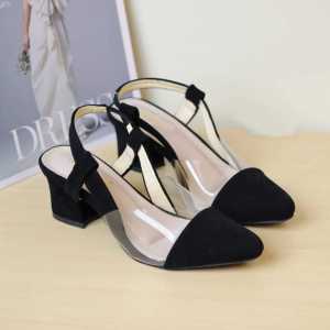 LADANG ONLINE - HIGH HEELS MIKA CANTIK PITA KUPU-KUPU SATIN SANDAL WANITA / SENDAL PESTA