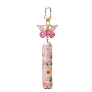 JON09 Empty Mini Perfume Bottle 5ml Rotating Design Refillable Perfume Bottle Durable Spray Pump Travel Perfume Bottle Travel Use