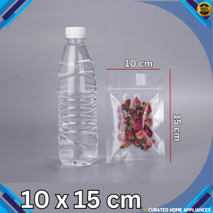 Plastik Klip Ziplock Flat Transparant | Plastik Klip PP Bening