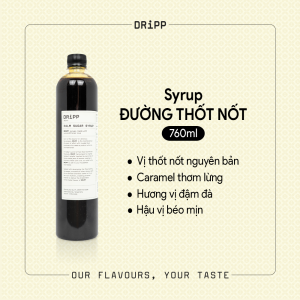 SIRO DRiPP ĐƯỜNG THỐT NỐT 760ML -  PALM SUGAR SYRUP DRiPP 760ML