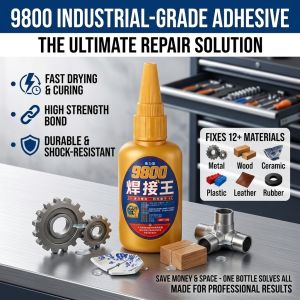 Heavy Duty Universal Glue Strong Adhesive for Wood Metal Ceramic Leather Multipurpose Bonding Glue All Purpose Repair Adhesive for Home Industrial DIY Use