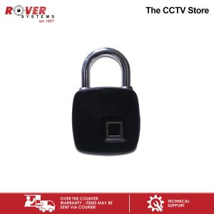 Rover Systems 300mAh 1.5 Yr. Standby Time 2500 Times Lock & Unlock Security Fingerprint Padlock