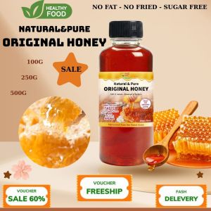 100% Natural Wild Honey - Rich & Aromatic Boosts Immunity Soothes Cough Naturally Beautify 120ml