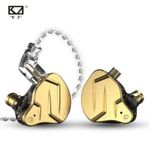 Kz Zsn Pro X Metal Earphones 1ba+1dd Hybrid Technology Game Hi-Fi Bass Earbuds In-Ear Monitor Noise