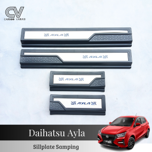 Sillplate Samping Daihatsu Ayla 2023 Non LED
