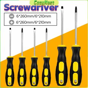 C.N. Flat And Phillip Screwdriver Magnetic Tip Flexible Soft Handle Screw Driver High Quality Tool