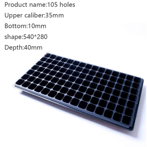 Seedling Tray 32/50/72/105/128 Holes Garden Starter Tray Strength Seed Germination Plant Pot
