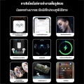 หูฟังบลูทูธไร้สาย หูฟังสปอร์ตไร้สาย Bluetooth 5.2 ลดเสียงรบกวนอัจฉริยะ คุณภาพเสียง HI-FI เหมาะสำหรับ Android/iPhone. 