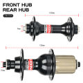Novatec Road Bicycle Hub A171SB/F172SB Front 20H Rear 24H Quick Release Folding Bike Hub Disc 4 Bearing For 8-9-10-11-12 Speeds. 