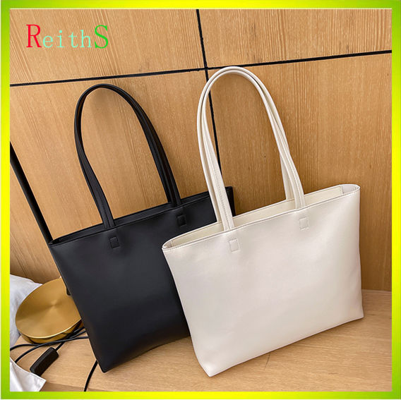 2024 NEW ARRIVAL large capacity leather shopping tote shoulder bag