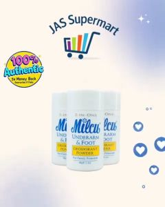 Milcu Underarm & Foot Deodorant Powder 80g