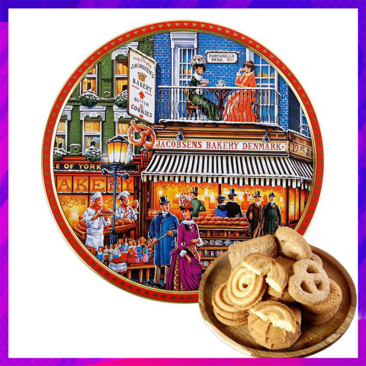 จาคอบ เซนส์ Jacobsens Butter Cookies บัตเตอร์ คุ้กกี้เนย ขนาด 908g