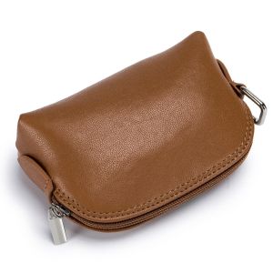 Royal Bagger Coin Purse for Women Genuine Cow Leather Fashion Simple Zipper Storage Bag Large Capacity Clutch Wallet 9275