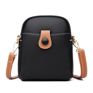women handbags ladies Pu leather crossbody messenger bag phone bag for mobile phone - 6113