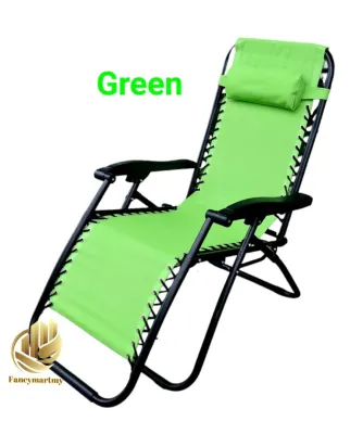 Kerusi Malas / lazy chair Zero Gravity Foldable Reclining Chair [ large ]