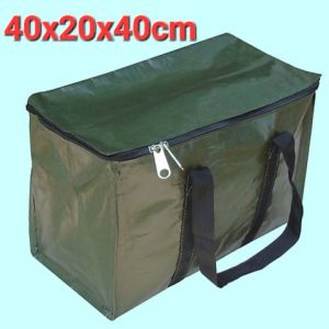 [LOẠI DÀY] túi bạt có 2 dây kéo màu tím/xanh rêu -ĐƯỜNG MAY SIÊU CHẮC CHẮN (dành có shipper đựng hàng buôn bán)