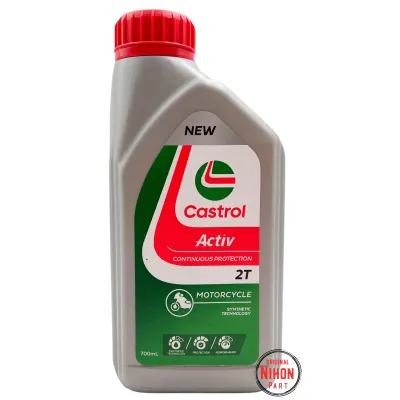 Oli Samping Castrol Activ 2T Low Smoke 700ml Original Castrol NP449