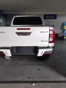 ครอบกันชนท้าย โตโยต้า รีโว่ ฟอสติโน่ แท้ ครบคู่ สเกิร์ตซ้ายขวา งานเข้ารูป ไม่ต้องดัดแปลง จากแบรนด์ Faustino แท้