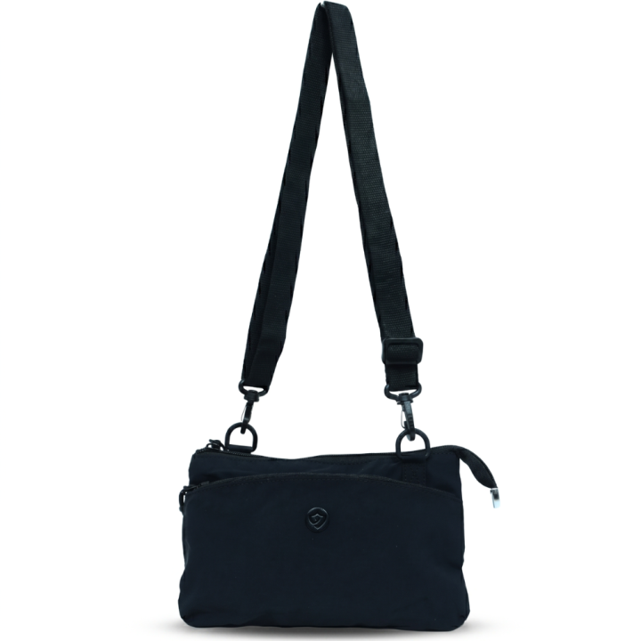 JIELSHI%20HAPPY%2083663-J#%20Slingbag%20Tas%20Selempang%20Wanita%20Casual%20Kekinian%20Bahan%20Parasut%20Crinkle%20Anti%20Air%20-%20Image%209