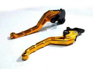 มือเบรค มือครัช ก้านสั่น ไม่เกะกะ ถนัดมือ YAMAHA M-Slaz MT-15 R15 all new Xsr155 ปรับระดับได้ แบรนด์ GENMA แท้100% อลูมิเนียม AI-6061 ไร้รอยต่อ ทำสีAnoizedไม่ซีดง่าย 🚀เก็บเงินปลายทางได้