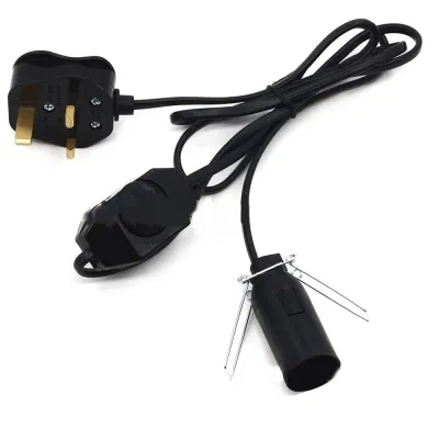 BCOMET Universal E12 Bulbs with Dimmer Switch Salt Lamp Cord Salt Rock Lamps Light Bulb Holder Salt Lamp