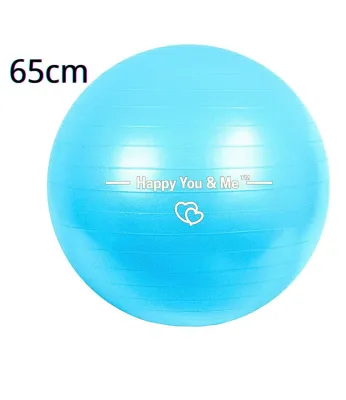 Anti Burst Yoga Ball |45cm | 55cm | 65cm | 75cm | 85cm | Extra Thick with Pump | Stability Fitness Gym Balance Exercise Ball | BPA-Free