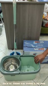 * Giá Rẻ *Trọn bộ thùng lau nhà 360 độ