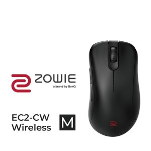 Chuột gaming không dây Esports BenQ ZOWIE EC2-CW (Wireless) công thái học bánh lăn 24 nấc / SP006141 - Hàng Chính Hãng