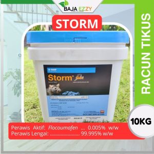 Racun Tikus STORM 10KG Storm (BASF) - flocoumafen 0.005% w/w