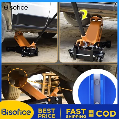 Bisofice Universal Aluminum Grooved Magnet Jack Pad Jacking Puck Pinch Weld Frame Rail Adapter for Car SUV Truck Pickup Tire Repair Oil Change Tool