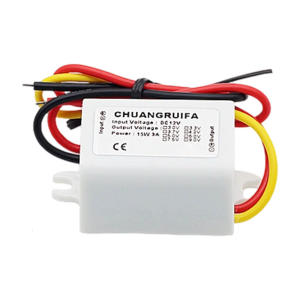 ตัวแปลง15W โมดูลประหยัดพื้นที่ตัวควบคุมพลังงาน3A 12V เป็น5V 3A สำหรับระบบอัตโนมัติในบ้านอุปกรณ์ในรถยนต์