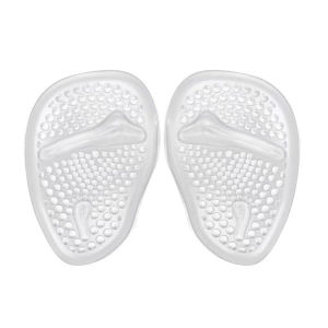 B.F. Reusable Women Clear Silicone High Heel Insoles Pad Foot （1 pair）Protection Anti Slip Shoe Insoles